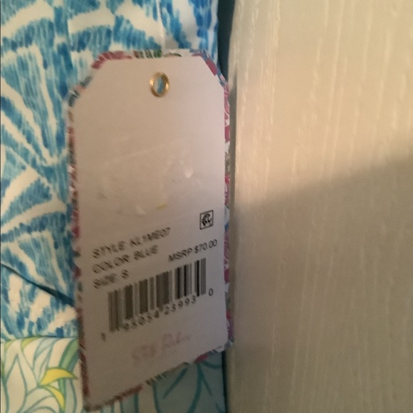 New Stella Parker swimsuit blue floral size SP NWT 70$ MSRP. Gorgeous suit - Picture 5 of 14